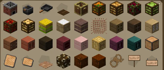 Farmer's Delight BDCraft — скриншот 2 (Текстуры, Minecraft)