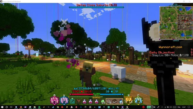WFa Wynncraft Modpack, Модпаки, Minecraft