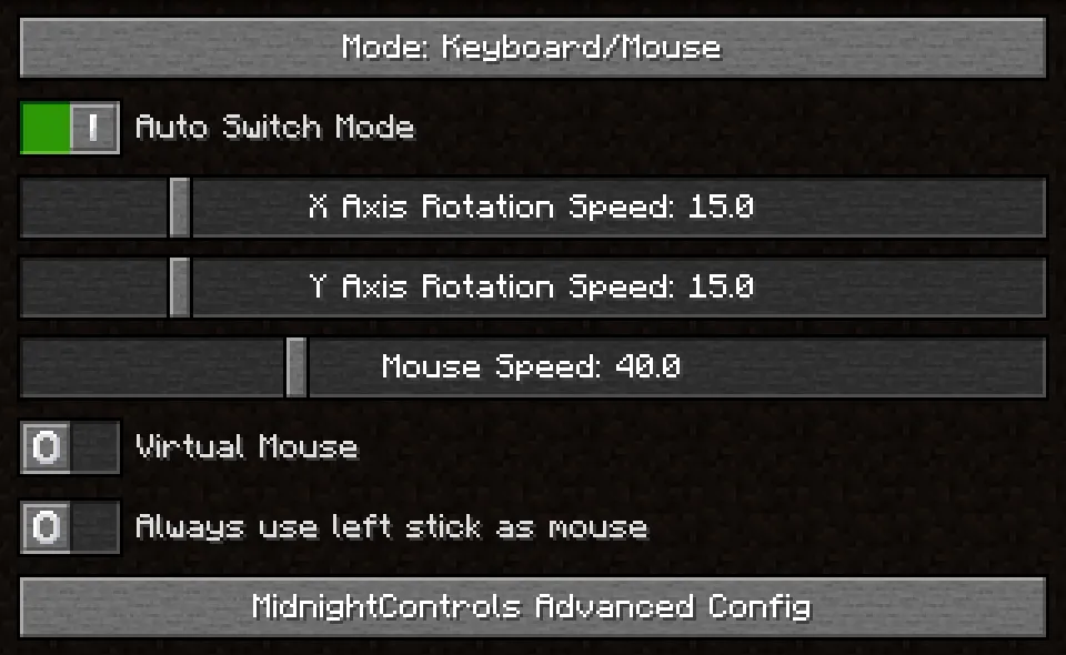 Menu Buttons of Stone — скриншот 5 (Текстуры, Minecraft)