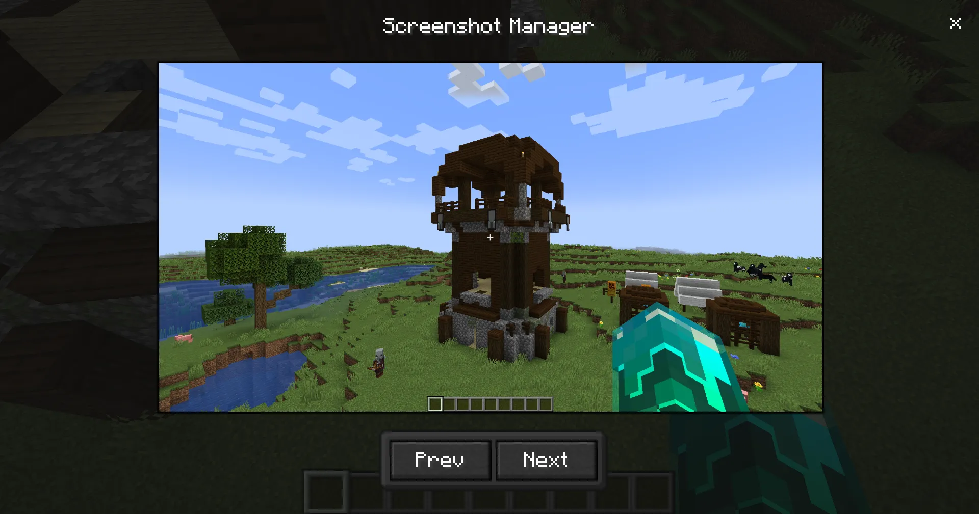 Screenshot Manager — скриншот 2 (Моды, Minecraft)