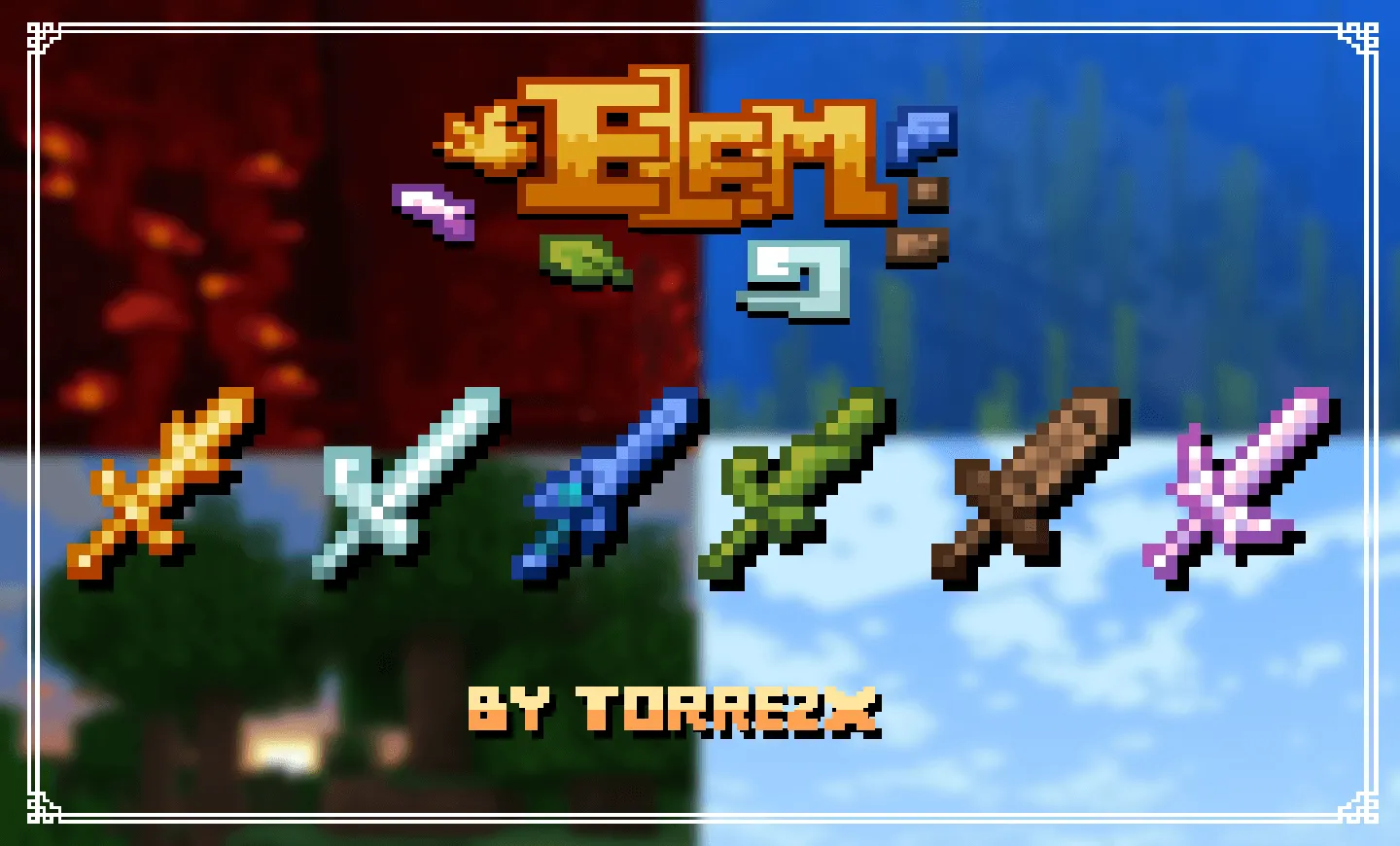 Torrrezx-Elemental swords — скриншот 2 (Текстуры, Minecraft)