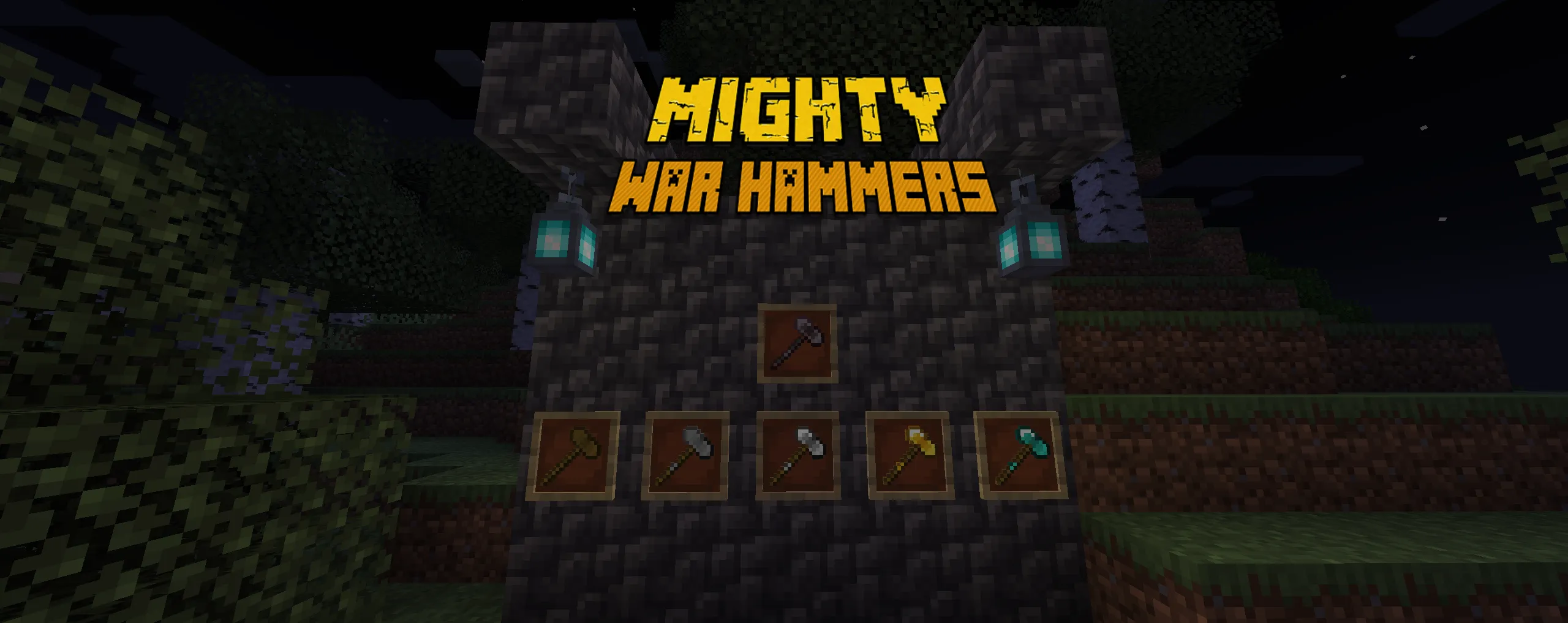 Mighty Warhammers, Моды, Minecraft