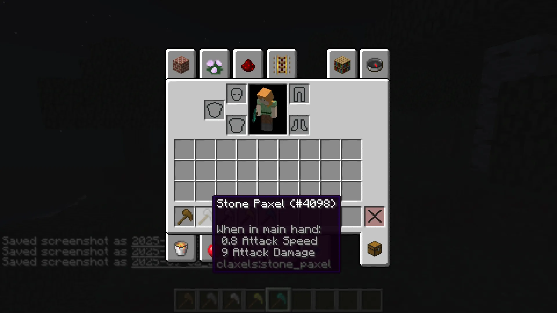 claxels - classic paxels — скриншот 5 (Моды, Minecraft)