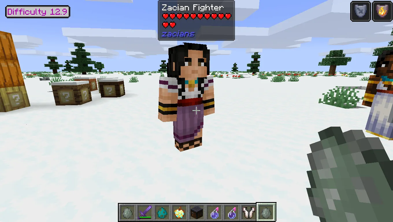 Zacian Companions, Моды, Minecraft