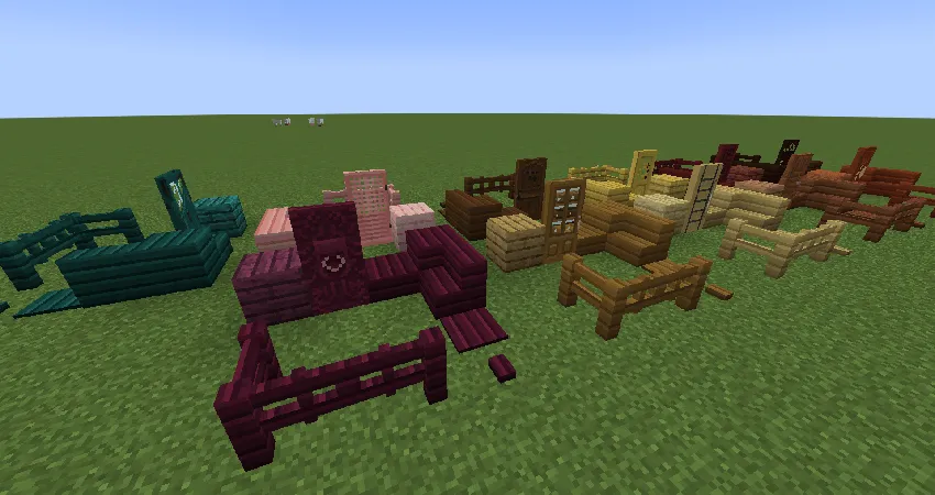 Polished Planks, Моды, Minecraft