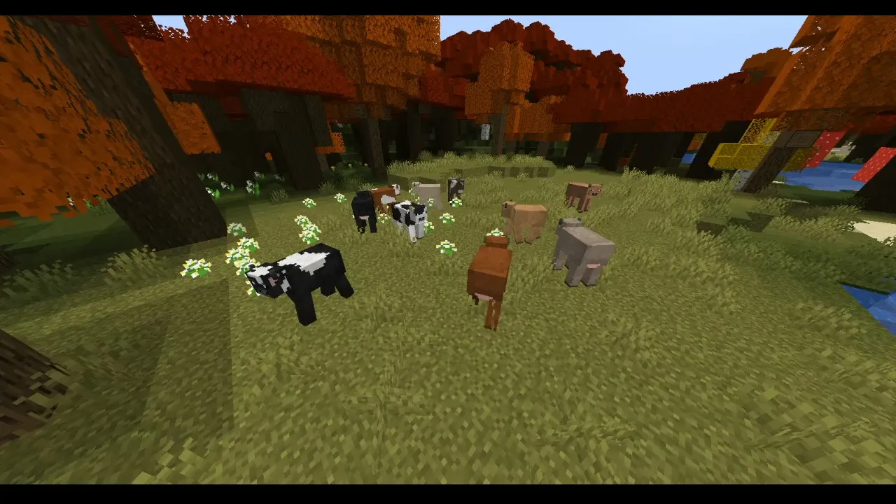 Fall Paqq, Текстуры, Minecraft