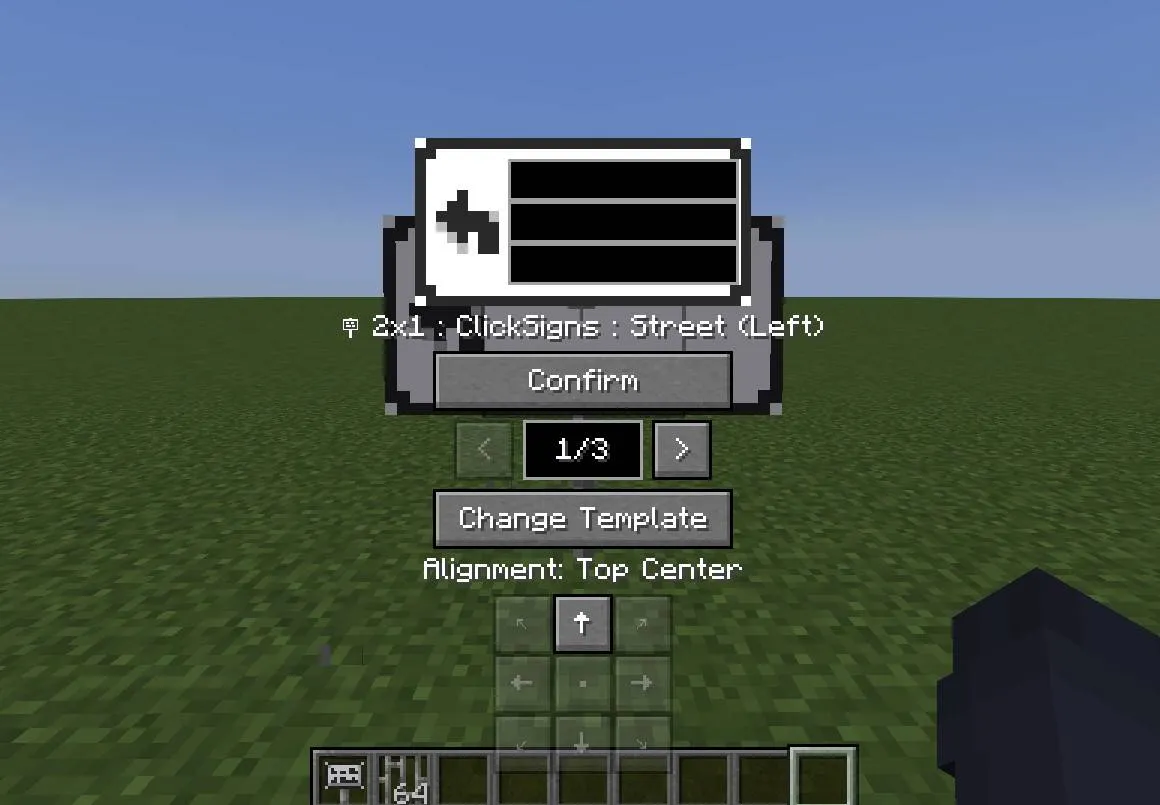 ClickSigns, Моды, Minecraft