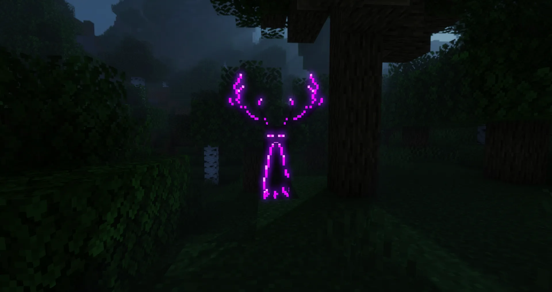 HUM Enderman — скриншот 2 (Текстуры, Minecraft)