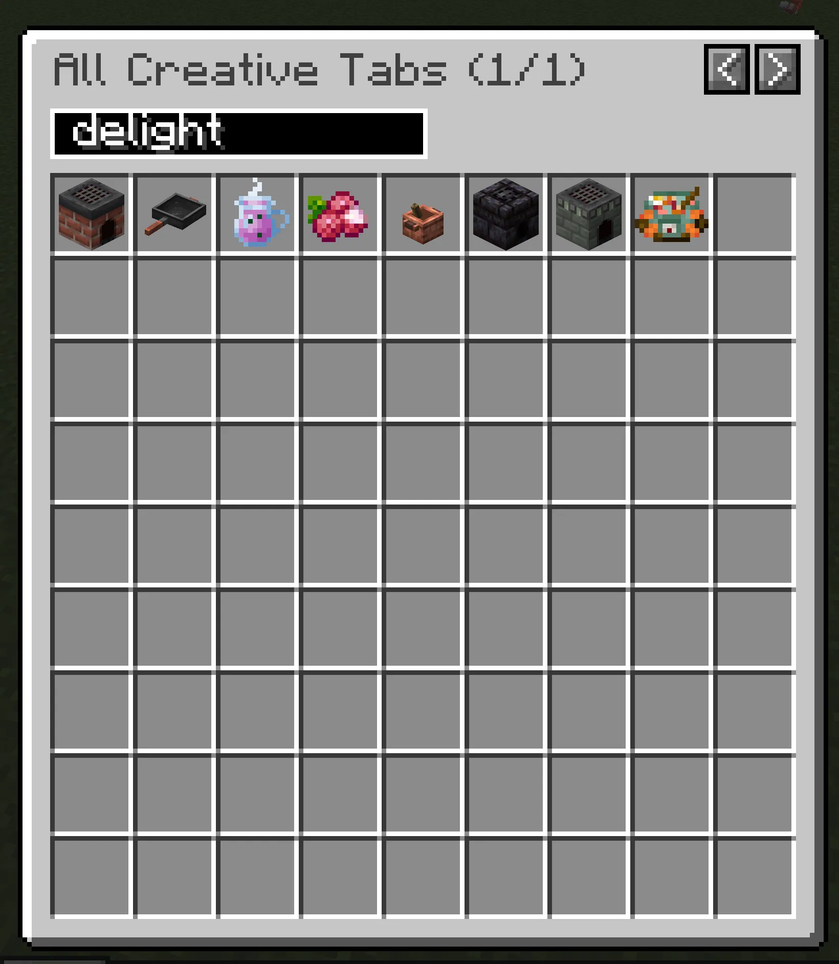 Better Creative Mode Tabs, Моды, Minecraft