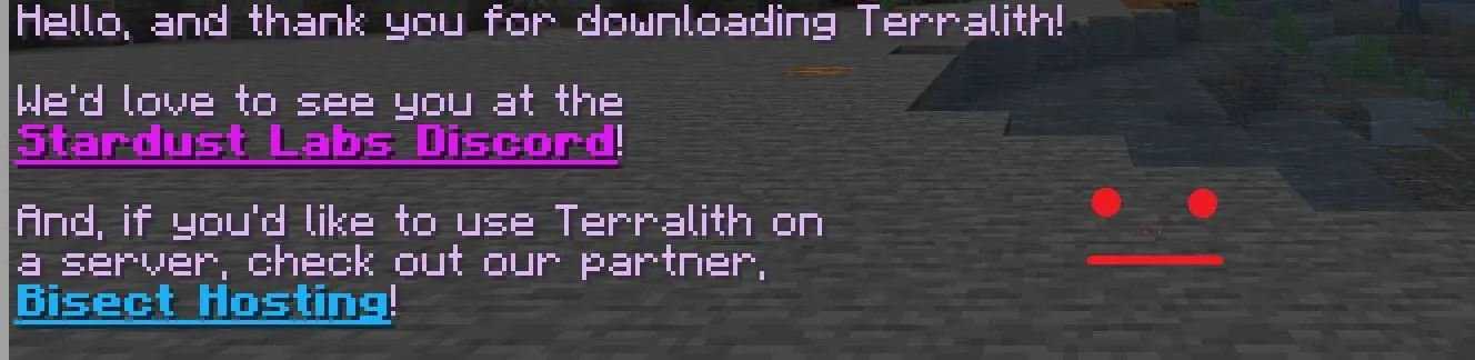 Terralith Toast Remover — скриншот 1 (Текстуры, Minecraft)