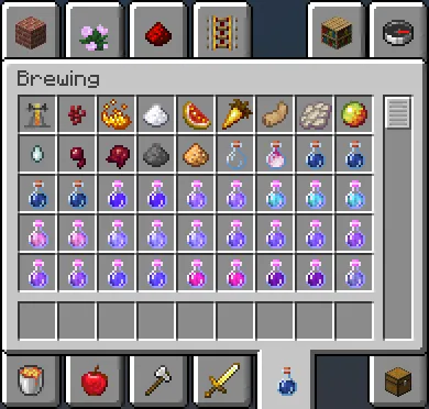Organized Tabs [Fabric], Моды, Minecraft
