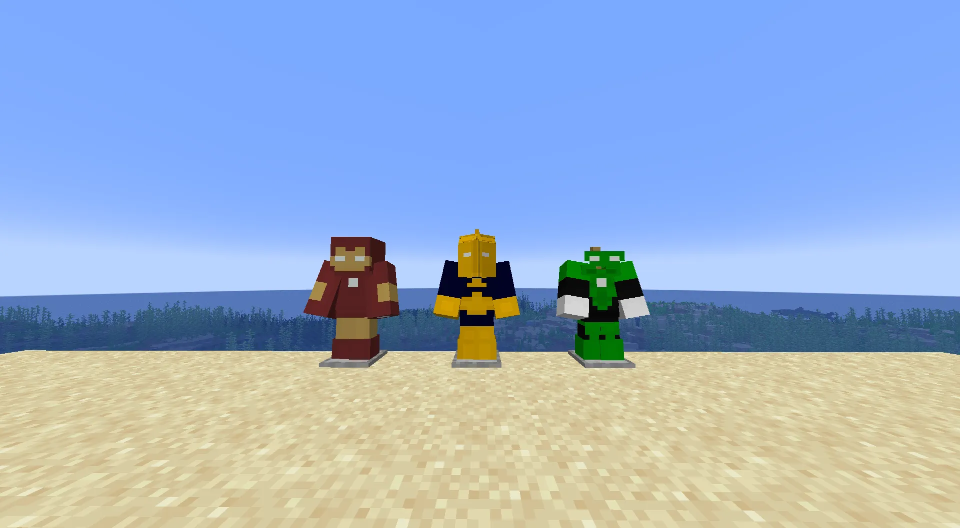 JM's Superheroes, Моды, Minecraft