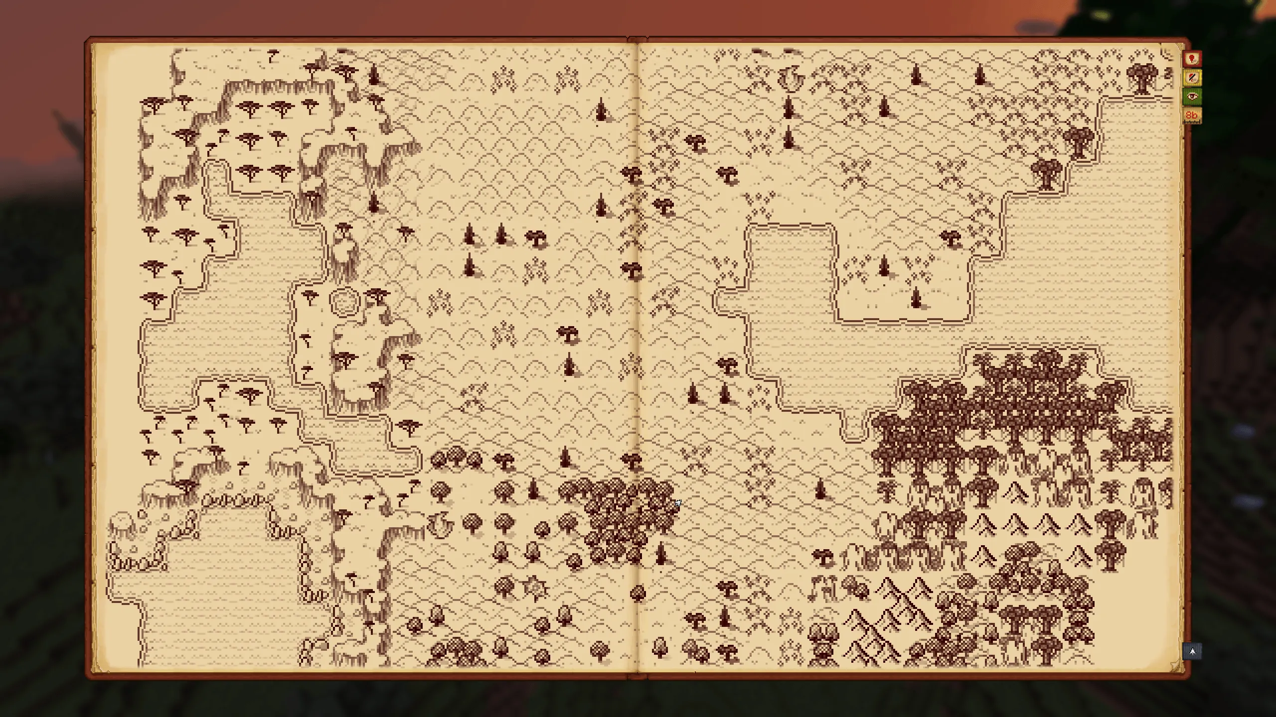 Antique Atlas 4 Compat — скриншот 3 (Текстуры, Minecraft)