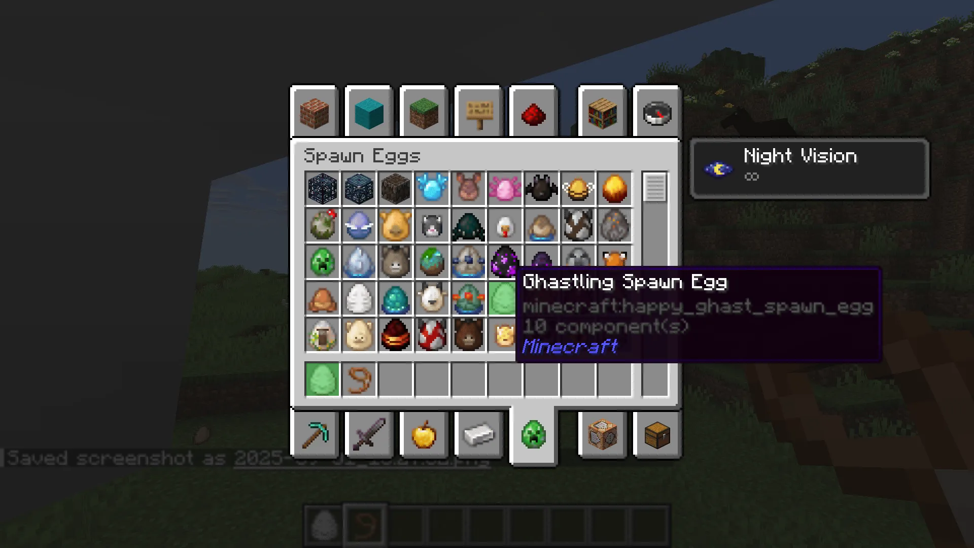 Happy Ghastling! — скриншот 1 (Текстуры, Minecraft)
