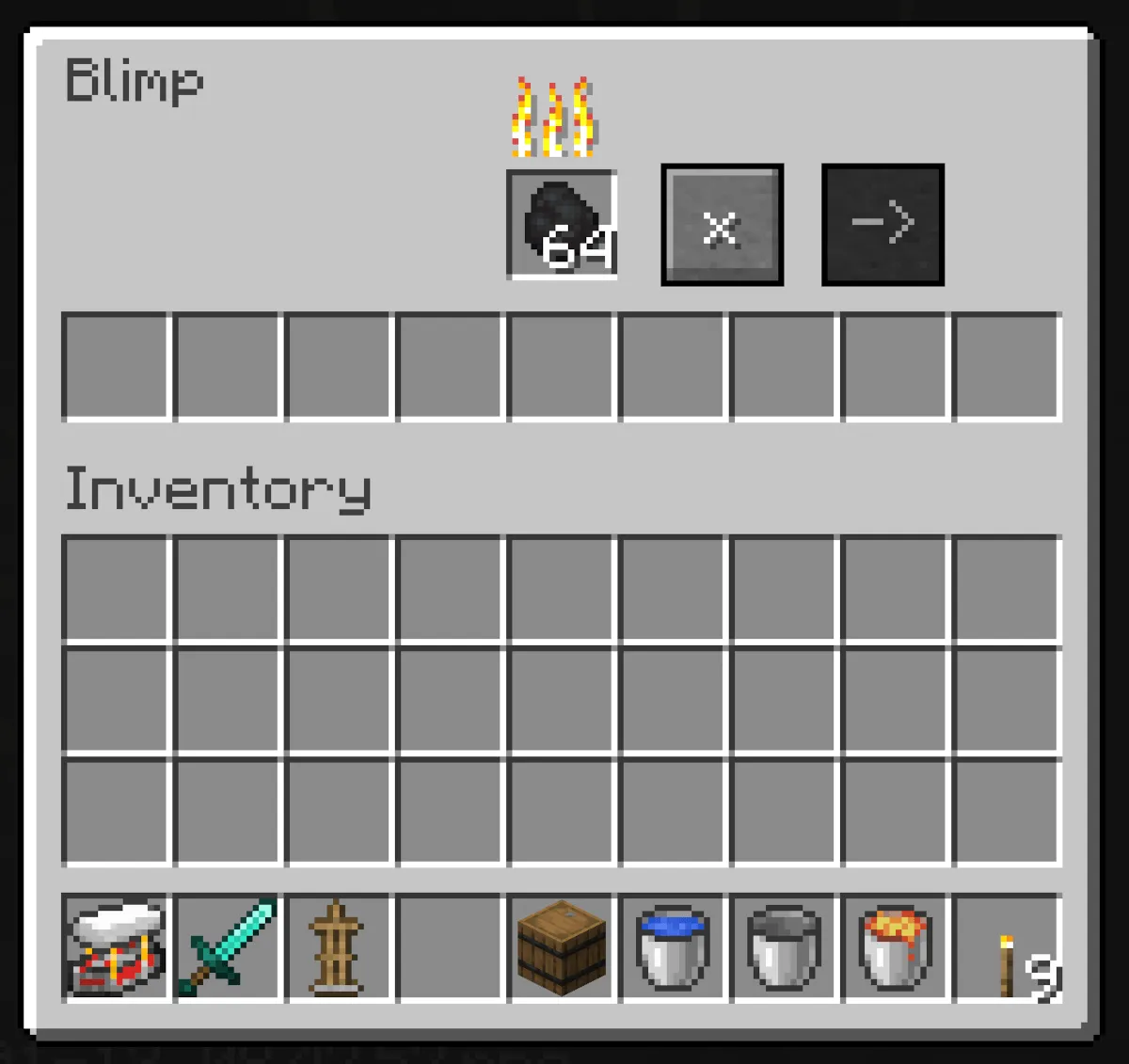 Blimpy, Моды, Minecraft