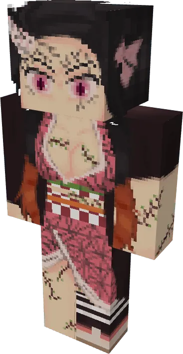 Kimetsu no Yaiba(entity-re-textures) — скриншот 7 (Текстуры, Minecraft)