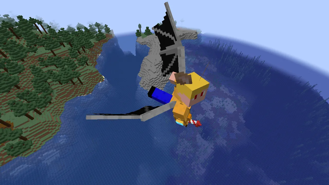 Animated Dragon Elytra — скриншот 2 (Текстуры, Minecraft)