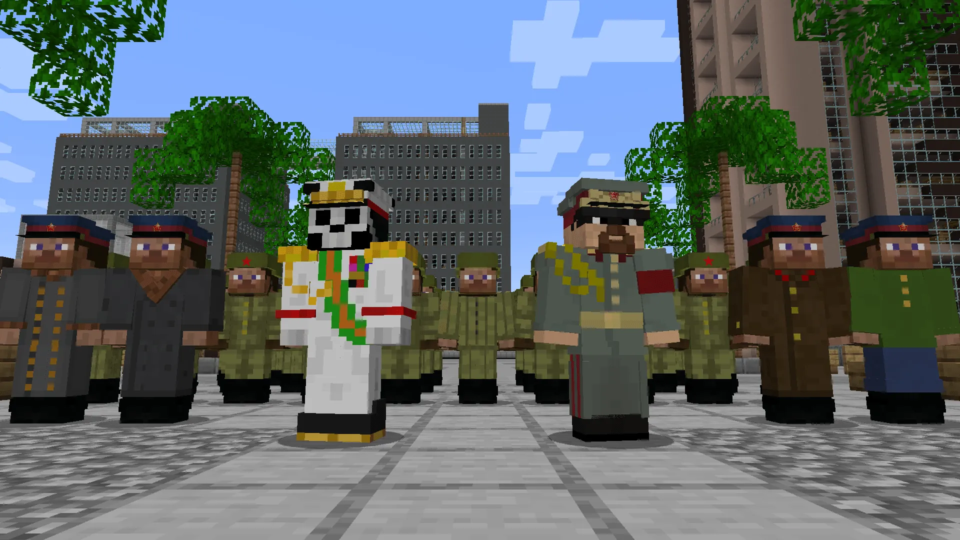 Komunistopolis 1950s, Моды, Minecraft