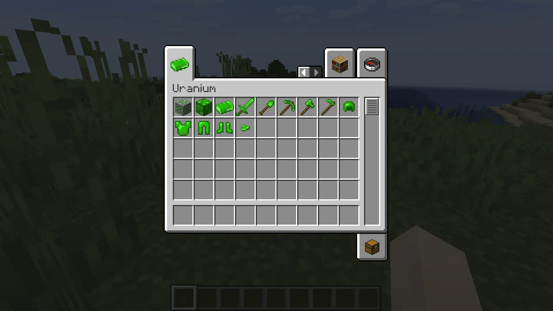 Uranium Mod (Fabric), Моды, Minecraft