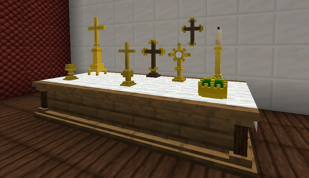 Catholic Things, Моды, Minecraft