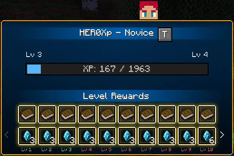 Epic RPG: Leveling Rank, Моды, Minecraft