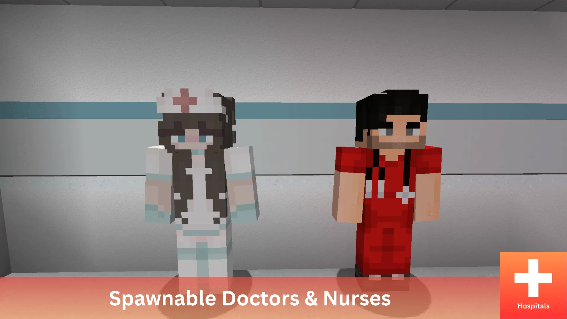 Hospitals - Medical Blocks & Items, Моды, Minecraft