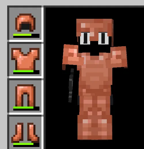 Chainmail To Copper, Текстуры, Minecraft