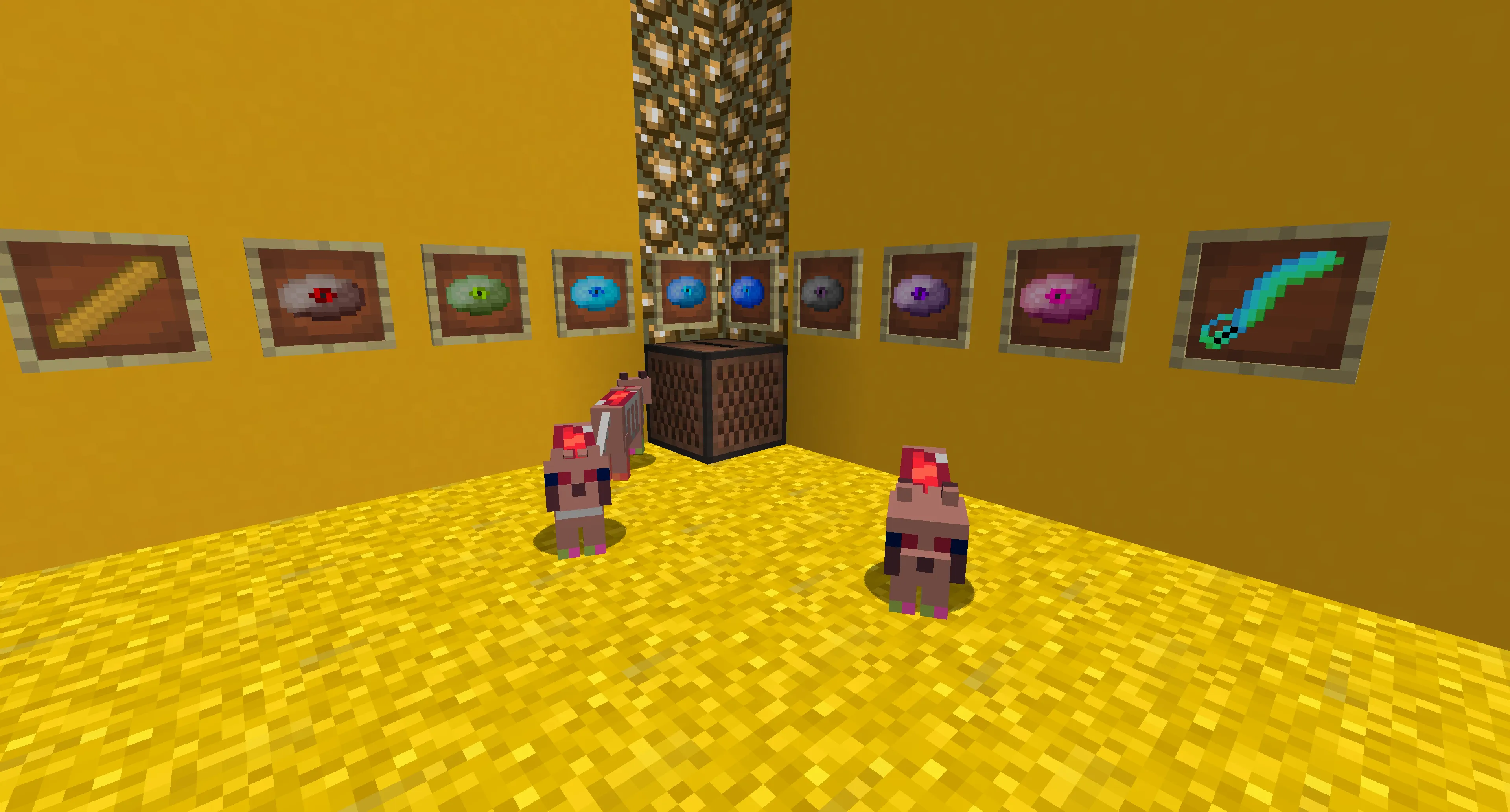 SharaXMinecraft, Моды, Minecraft