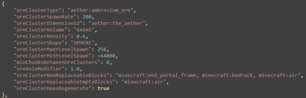 HB's Ore Clusters and Regen — скриншот 4 (Моды, Minecraft)