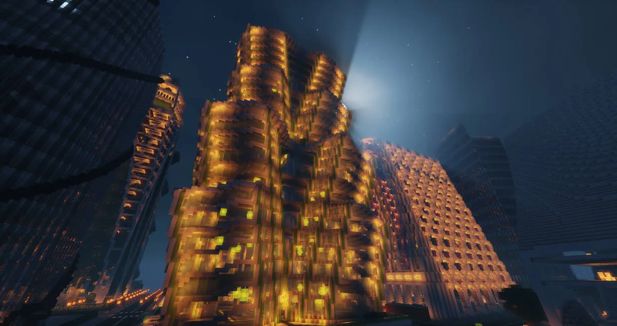 City Loading Screens — скриншот 1 (Текстуры, Minecraft)