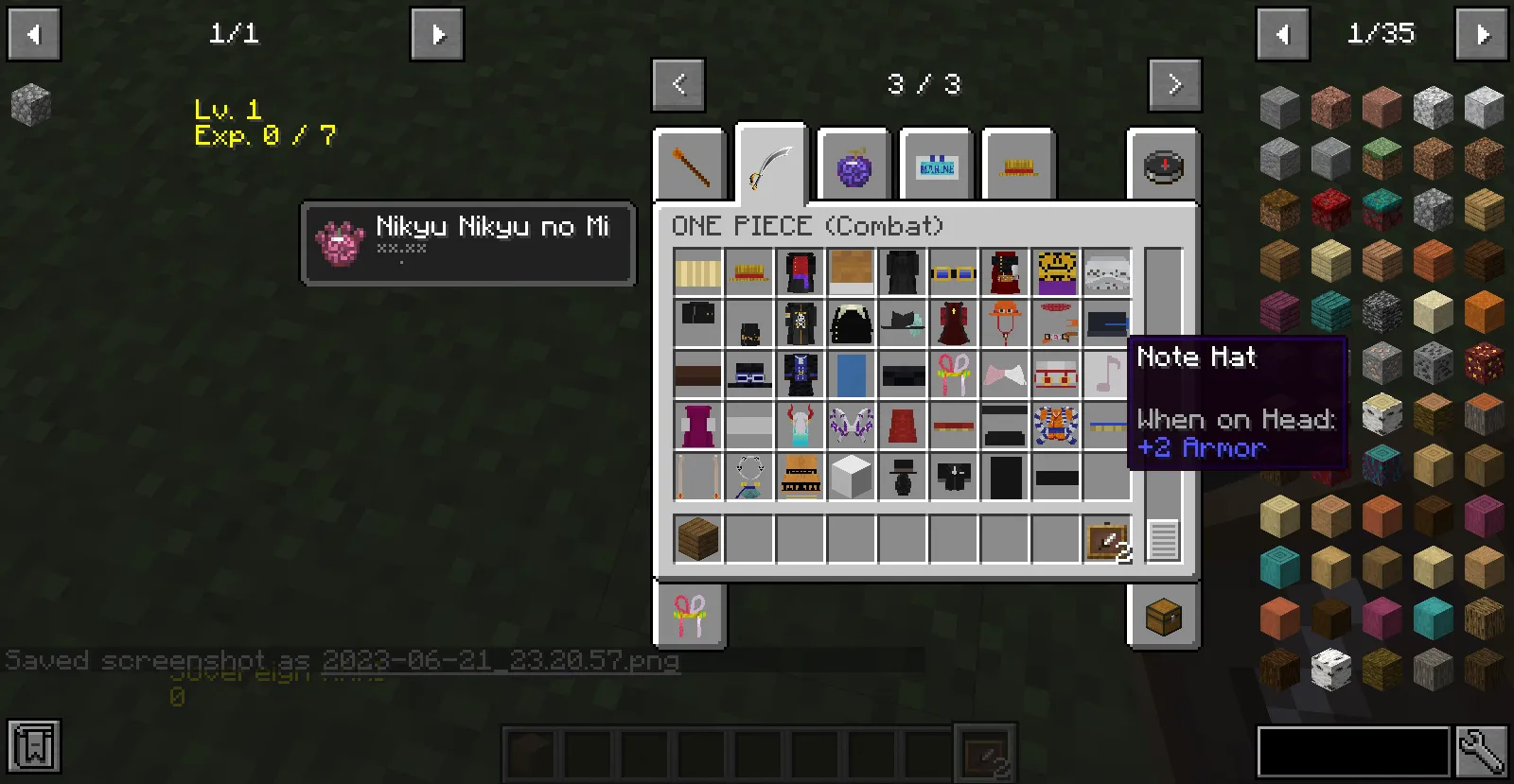 Devil piece — скриншот 24 (Модпаки, Minecraft)