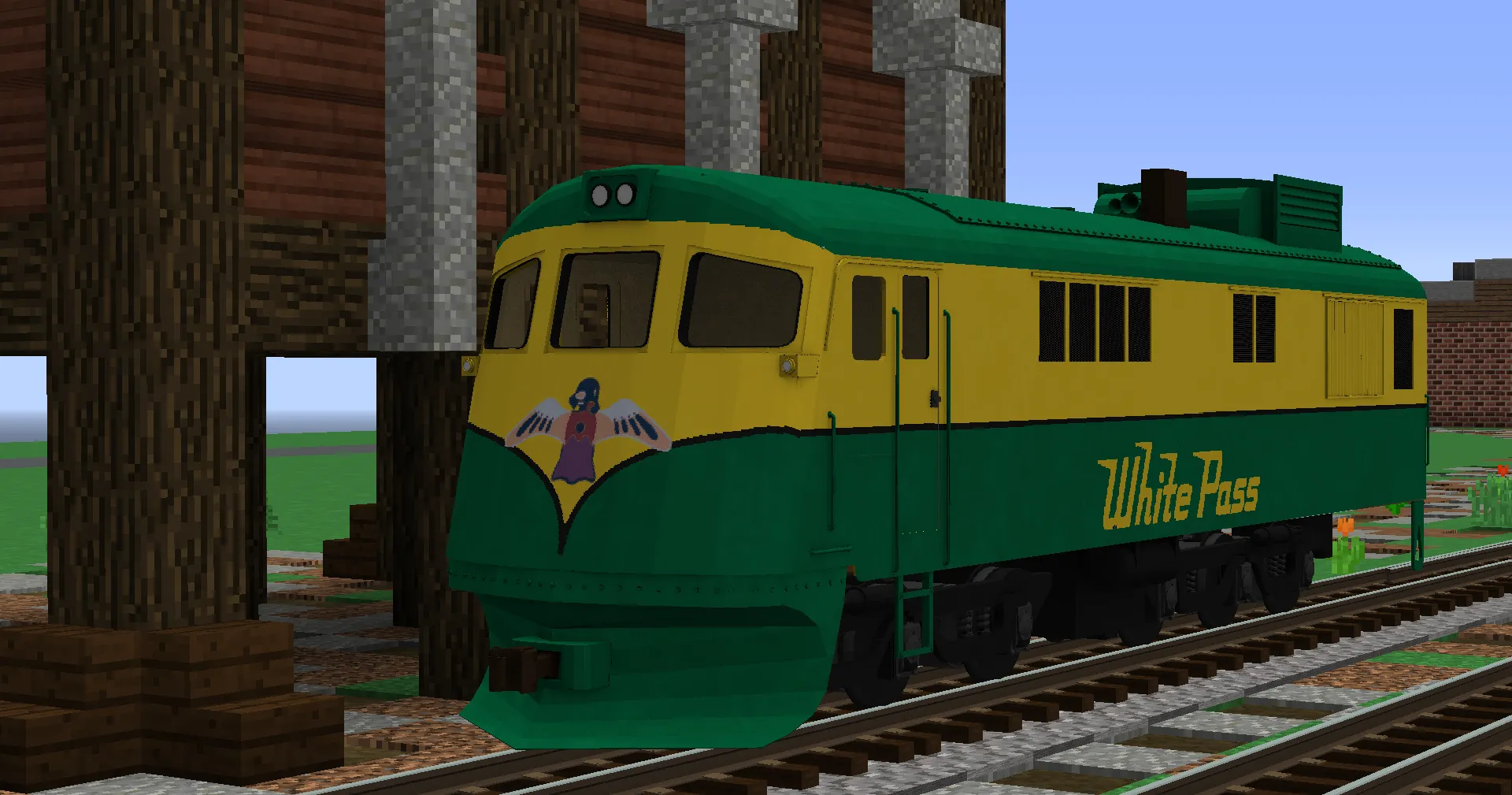 Harry's American Locomotives: North American Narrow Gauge — скриншот 4 (Текстуры, Minecraft)