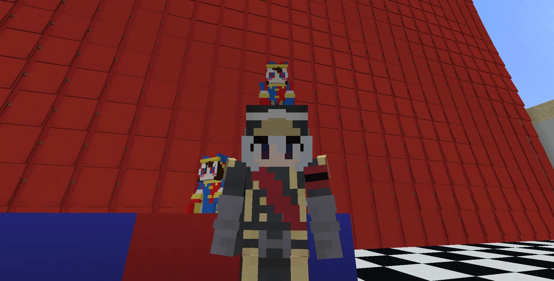 NOTLIVES's Pomni Plushie — скриншот 1 (Текстуры, Minecraft)