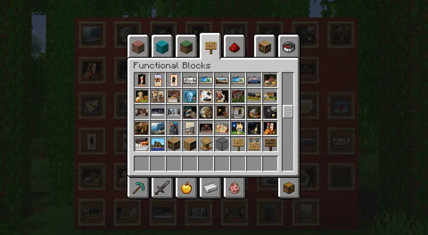 Paintings CIT Pack — скриншот 1 (Текстуры, Minecraft)