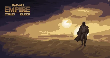 Star Wars: The Empire Strikes Block — скриншот 1 (Модпаки, Minecraft)