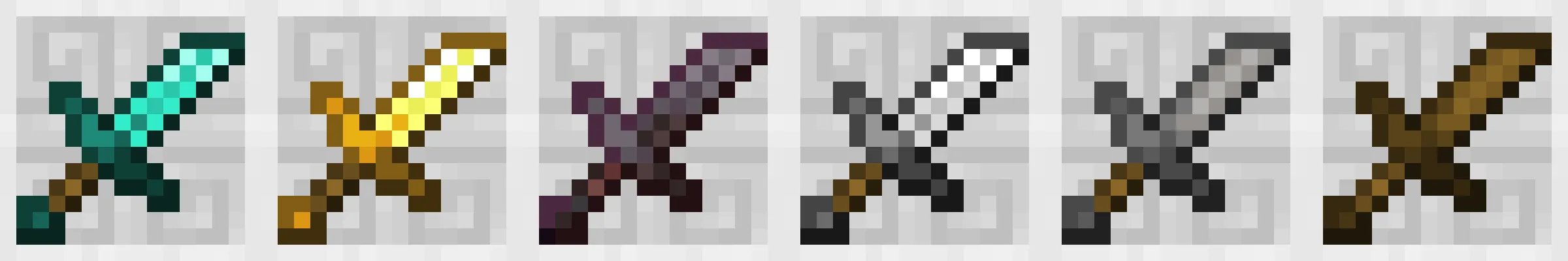 Nebula's Shorter Swords v.2 — скриншот 1 (Текстуры, Minecraft)
