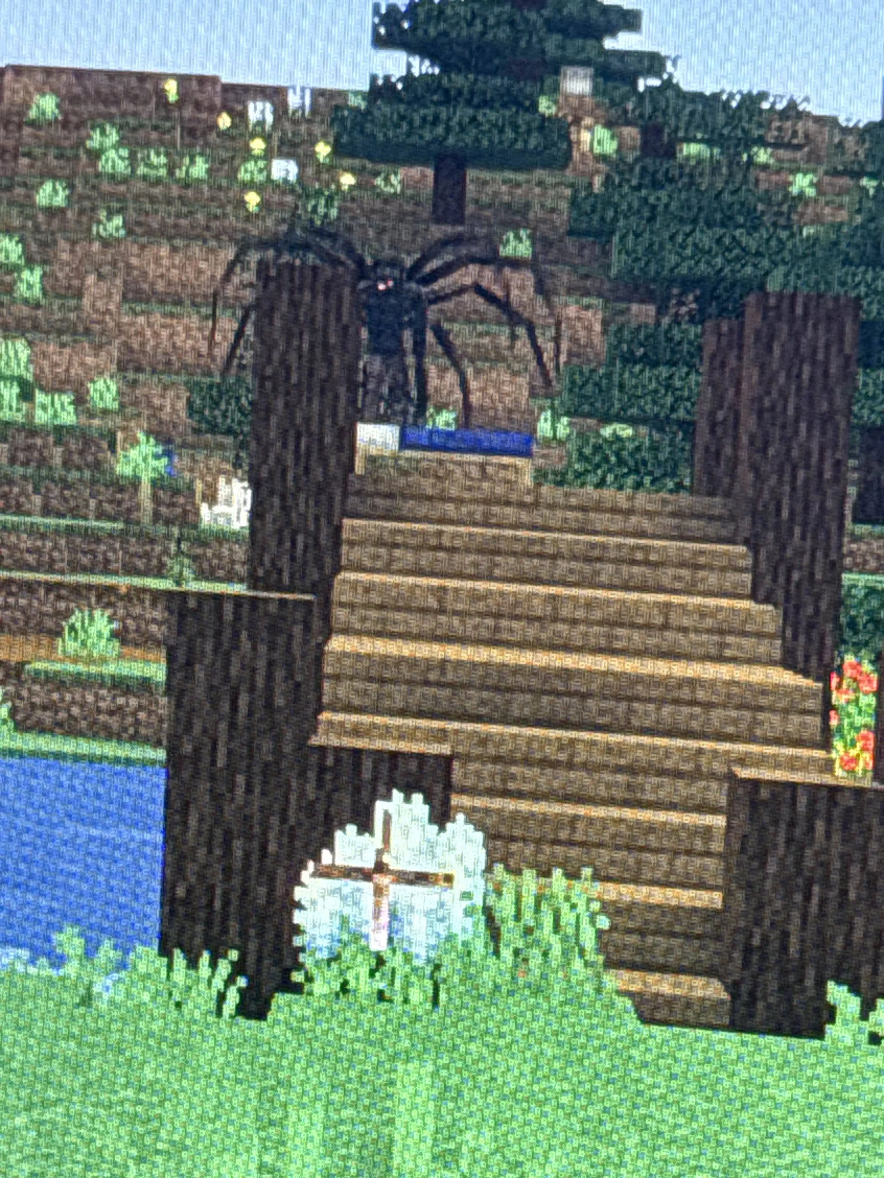 The Obsessed - Advanced Psychological Horror, Mysterious Arachnid Stalker, Моды, Minecraft