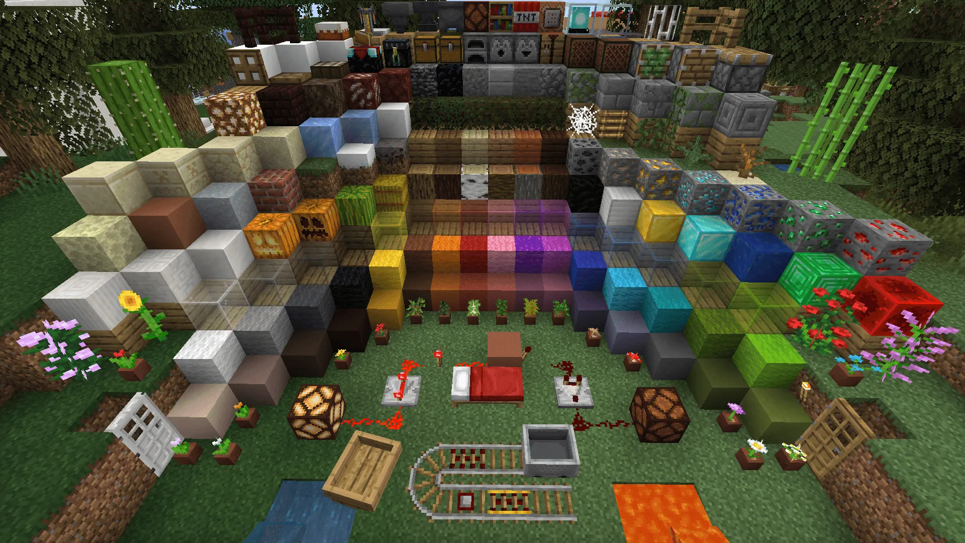 Modern Texture Backport, Текстуры, Minecraft