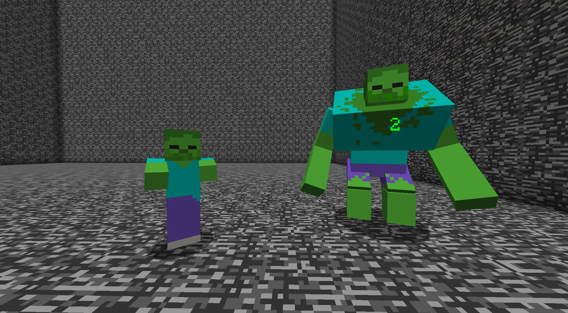 Mutant Monsters Barebones, Текстуры, Minecraft