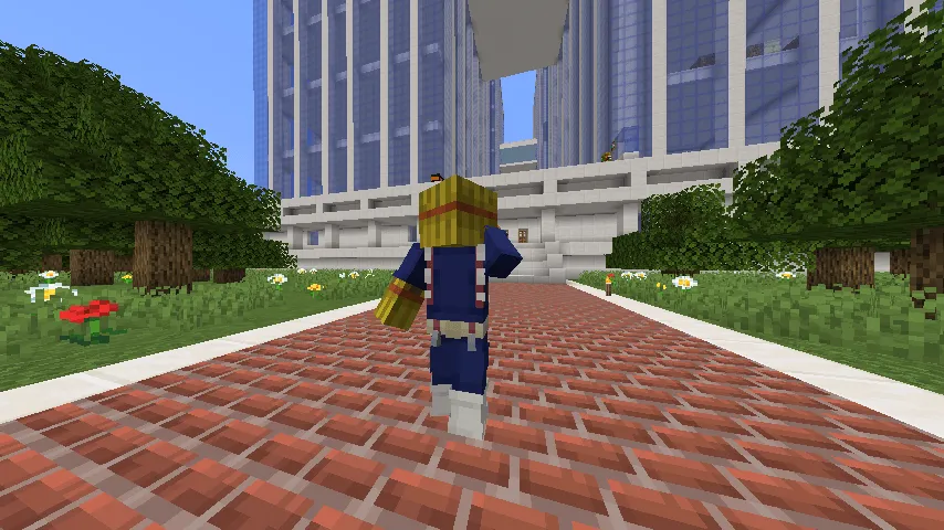 Quirks Unchained (My Hero Academia) — скриншот 7 (Моды, Minecraft)