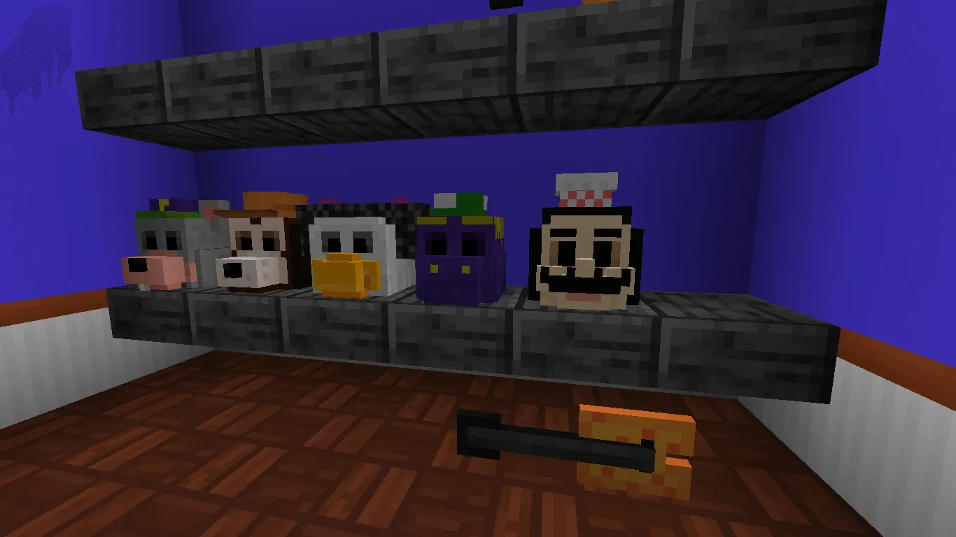 Chuck E Cheese: Back To The Bots, Management Wanted addon — скриншот 6 (Моды, Minecraft)