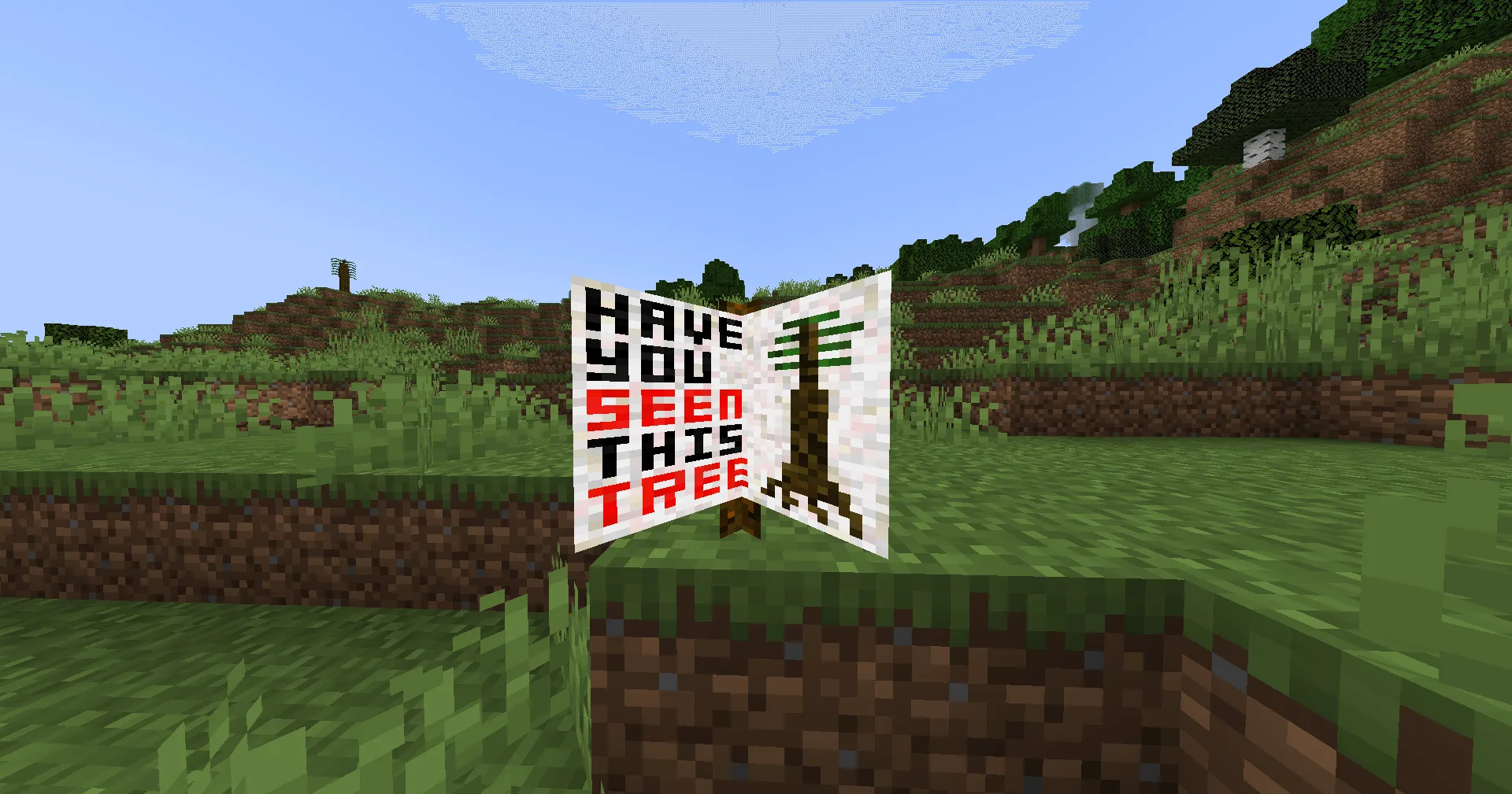Have You Seen This Tree (Lepidodendron  Horror), Моды, Minecraft