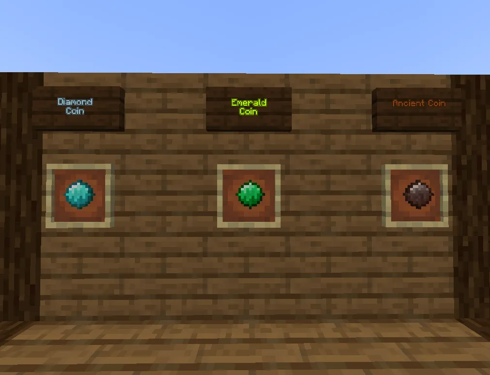 HK's Simple Coin's — скриншот 3 (Моды, Minecraft)