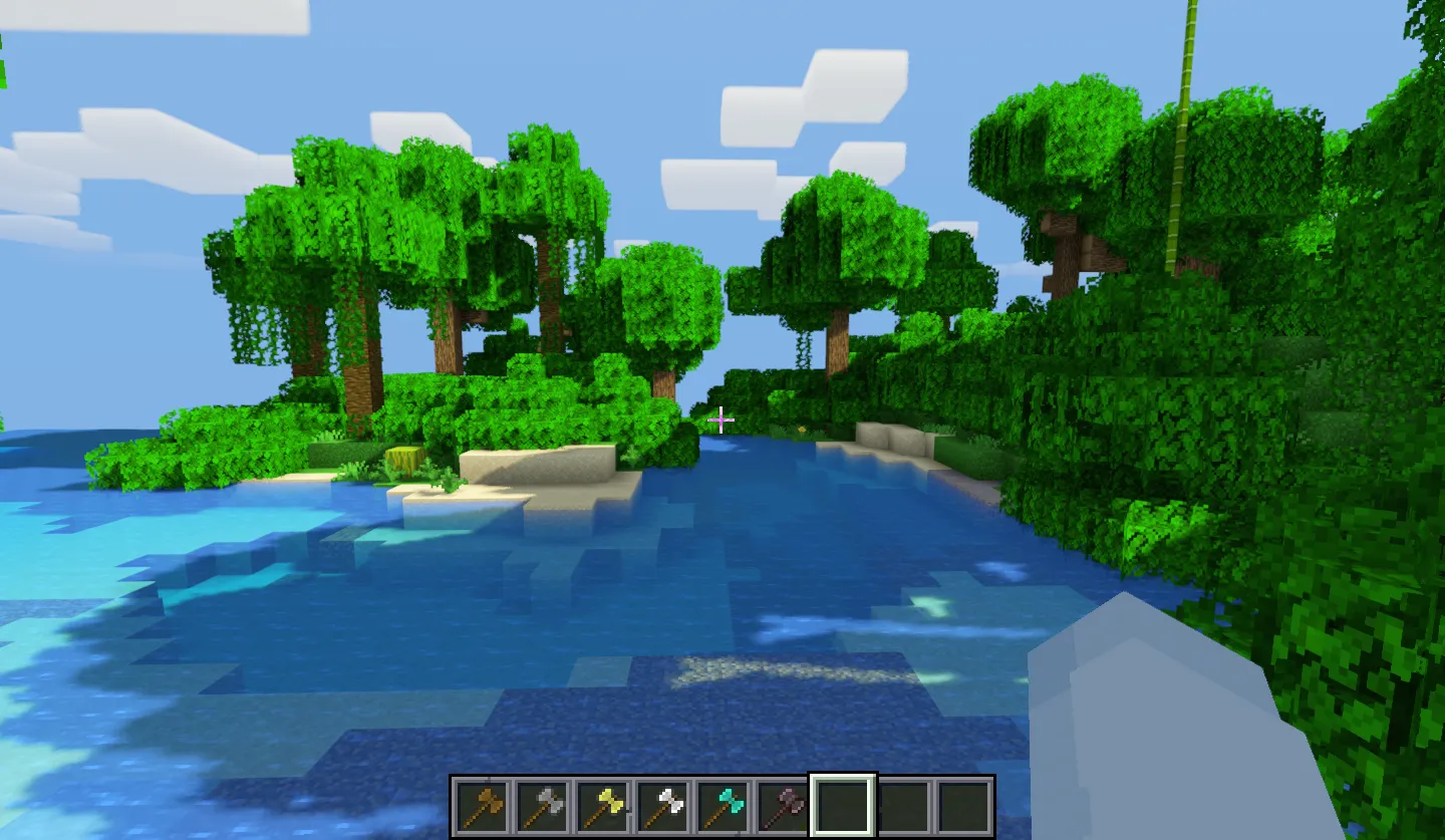 Indev 0.31 Axes, Текстуры, Minecraft