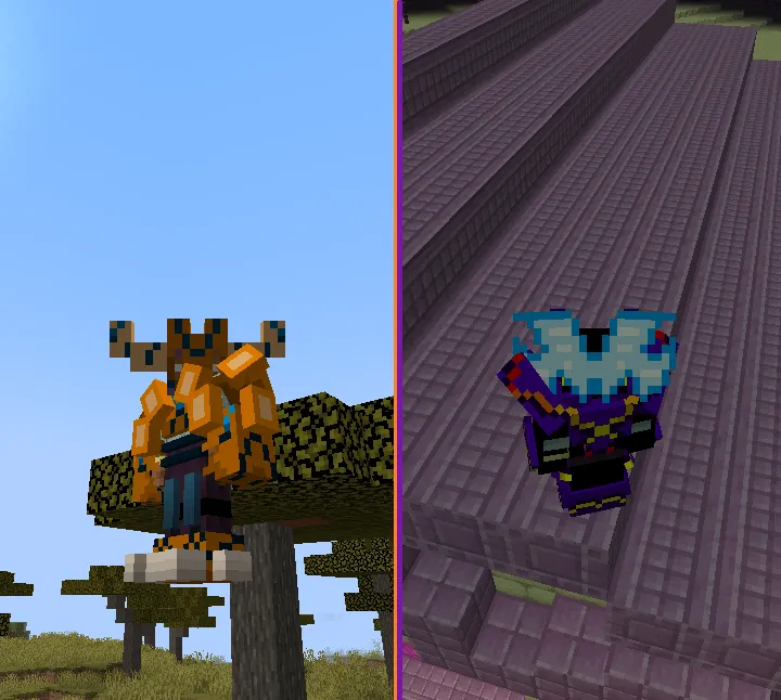 Chaos Materials, Моды, Minecraft