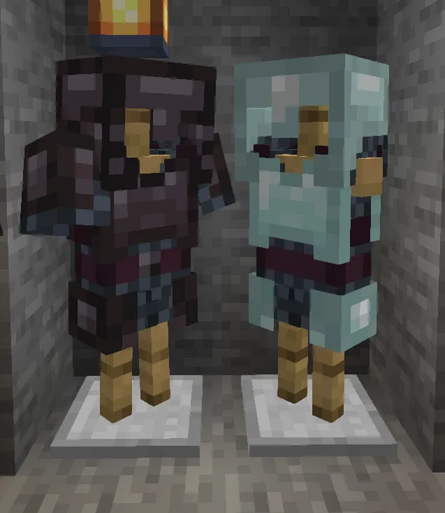 Alternate Vanilla Armor — скриншот 2 (Текстуры, Minecraft)