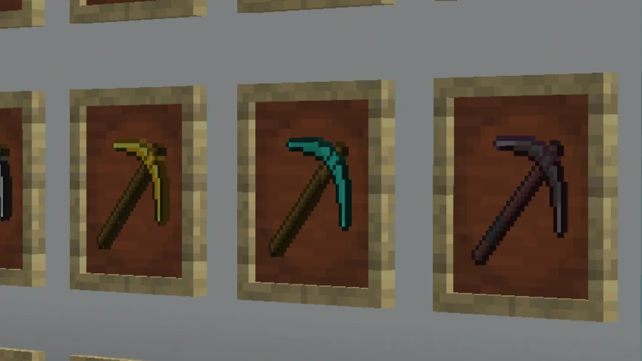 Half-Width Items, Текстуры, Minecraft
