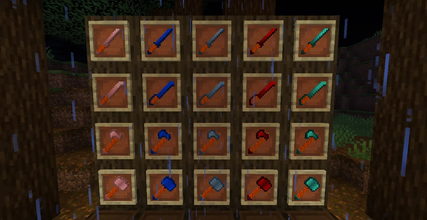 Metallurgy & Weaponry Reforged — скриншот 2 (Моды, Minecraft)