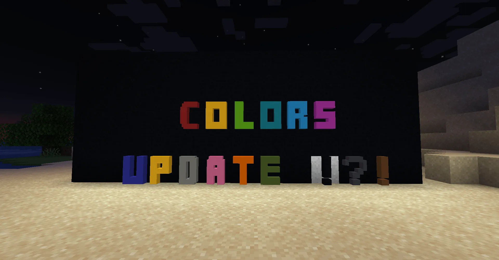 Chokbok's alphabet lights and stuff, Моды, Minecraft