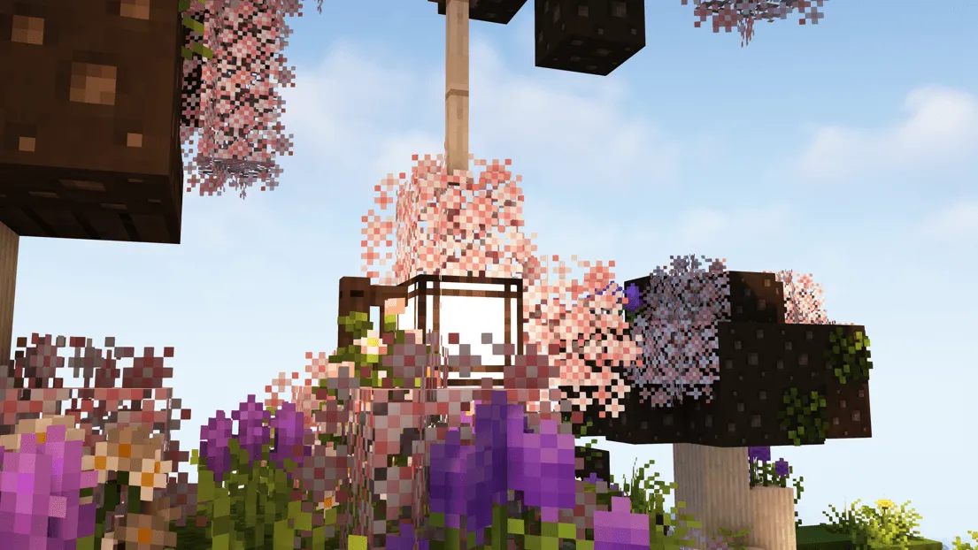 Snipperly's Blossom Leaves 🌸 — скриншот 1 (Текстуры, Minecraft)